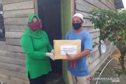 Kodim 0415/Batanghari berbagi sembako bagi warga terdampak COVID-19