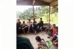 Usai TMMD, Babinsa lanjutkan kegiatan komsos