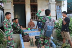 Purna tugas TMMD, prajurit pamitan ke warga