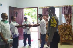 MGS berikan APD, masker dan pembersih tangan untuk masyarakat di KKT
