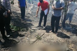 Seorang warga tewas terbakar di lahan miliknya