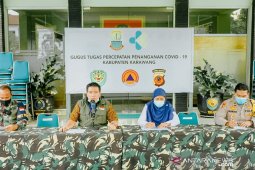 Gugus Tugas COVID-19 Karawang membagi tugas RSUD dengan rumah sakit swasta