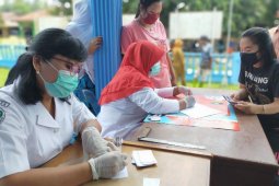 60 warga Bahjoga Simalungun jalani rapid test, hasilnya negatif