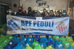 BPF Banjarmasin berbagi rezeki bagi warga terdampak COVID-19