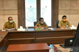 Melalui Vidcon, Pemerintah pusat bahas tata cara refocusing dan realokasi APBD 2020