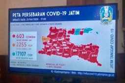 15 kasus baru tambah jumlah pasien COVID-19 di Jatim menjadi 603 orang