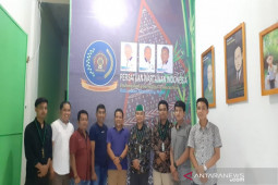 HMI silaturrahmi dengan PWI Madina