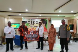 Pemuda Pancasila Kapuas Hulu salurkan beras untuk gugus tugas COVID - 19