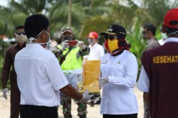 Pemkab Tulangbawang beli 135 ton beras petani untuk bansos COVID-19