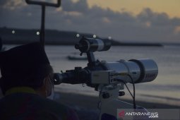 Hilal tak terlihat di Bali karena tertutup awan