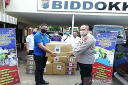 SIP 47 Peduli COVID-19 sumbang APD untuk Rumah Sakit Bhayangkara