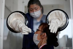 Dokter di Jepang bekerja cegah COVID-19 kekurangan masker dan tunjangan kerja