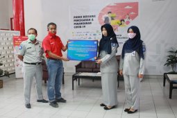 Jasa Raharja Jambi salurkan bantuan bina lingkungan penanggulangan COVID-19