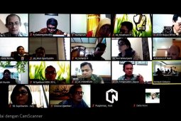 Diklat PIM II ikut VKN 2020 Visitasi Virtual di Desa Grinting