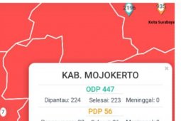 Kadinkes Mojokerto positif COVID-19