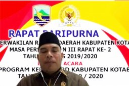 DPRD Kotabaru sidang paripurna secara virtual