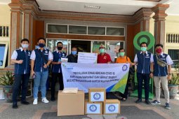 BPJAMSOSTEK Kanwil Banuspa bantu APD COVID-19 untuk RSUD Wangaya