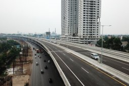Tol Jakarta-Cikampek Elevated telah ditutup terkait pelarangan mudik