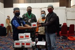 Gugus Tugas Malut salurkan bantuan alkes ke tim kabupaten