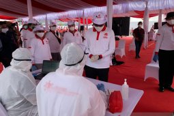 Rapid test, Relawan Indonesia Bersatu jemput bola ke kelurahan