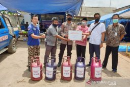 PT Pertamina bantu elpiji dapur umum Gugus Tugas COVID-19 Babel