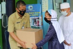 Pemkot Madiun saluran bantuan pangan ke panti asuhan