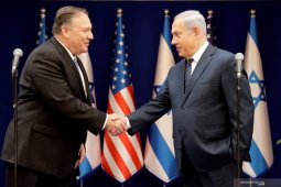 Pompeo ungkap aneksasi Palestina merupakan keputusan Israel