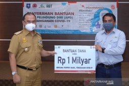 Gubernur Babel Apresiasi Bantuan PT RBT Untuk Memutus Rantai Penyebaran COVID-19
