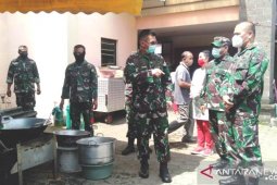 Pangdam Udayana kunjungi dapur umum dan Posko COVID-19 Jembrana
