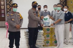 Kapolres Binjai terima bantuan Yayasan Buddha Tzu Chi