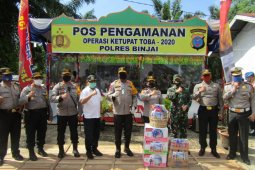 Kapolda Sumut ingatkan pengemudi jaga kesehatan dan pakai masker