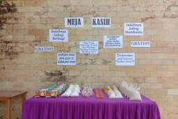 GPIB Immanuel Belitung sediakan "meja kasih" bantu masyarakat
