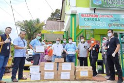 Satgas Bencana BUMN Jambi distribusikan APD ke RS dan Puskesmas Merangin