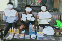 Polisi ringkus tiga pelaku narkotika jenis tembakau Gorila