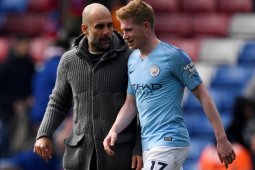 Kevin De Bruyne:  Karier saya tidak tergantung masa depan Guardiola