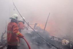 Rumah milik Ketua Fraksi Demokrat-NasDem Surabaya terbakar