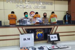 Polda Jatim ringkus komplotan pembobol ATM Rp500 juta