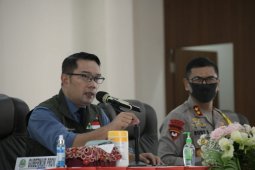 Penjagaan di semua pintu masuk daerah diperketat selama PSBB Jawa Barat