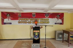 Satu warga Metro positif COVID-19