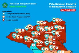 Tambah lagi 12 kasus, pasien positif COVID-19 di Sidoarjo jadi 152 orang