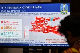 Gugus Tugas COVID-19 Jatim catat tidak ada kasus baru di "Surabaya Raya"