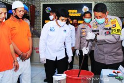 Polresta Banjarmasin blender 915 butir ekstasi