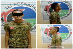 Polisi tetapkan tersangka penjaga malam karena simpan sabu-sabu