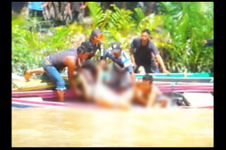 Asyik berenang di sungai, Devi tewas diterkam buaya