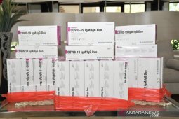 Pupuk Kaltim berikan 600 alat tes COVID-19 ke RSUD Bontang