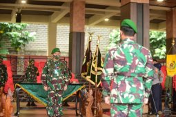 Wakasad dan 12 perwira tinggi TNI AD naik pangkat
