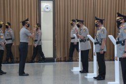 Kapolri Idham pimpin kenaikan pangkat 77 pati Polri hari ini