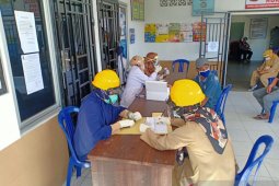 Dinkes Pangkalpinang rapid tes massal warga di dua kelurahan