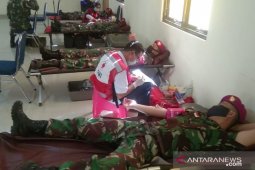 Brigif 4 Marinir/4 gelar donor darah
