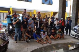 Napi asimilasi di Bengkulu ditangkap terlibat curanmor, ada 11 unit motor sebagai barang bukti